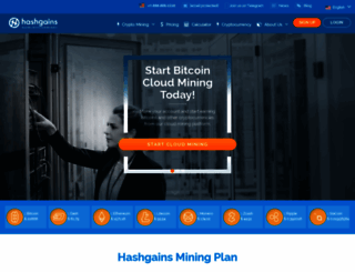 hashgains.com screenshot
