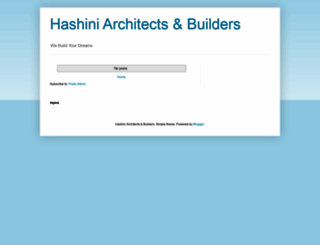 hashiniarchitects.com screenshot