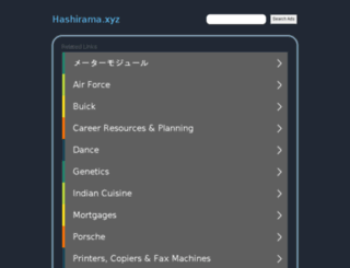 hashirama.xyz screenshot