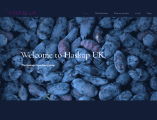 haskap.uk screenshot