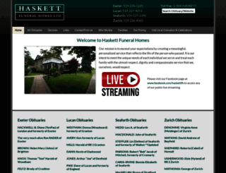 haskettfh.com screenshot