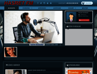 hasretfm.com.tr screenshot