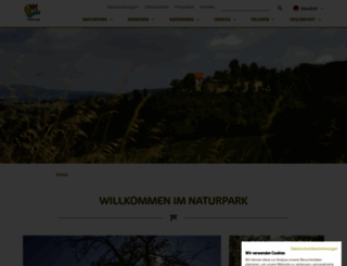 hassberge-tourismus.de screenshot