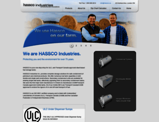 hassco.ca screenshot