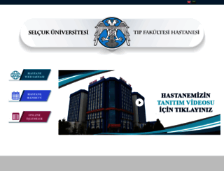 hastane.selcuk.edu.tr screenshot