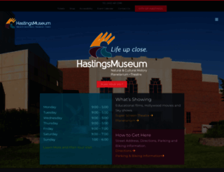 hastingsmuseum.org screenshot