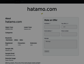 hatamo.com screenshot