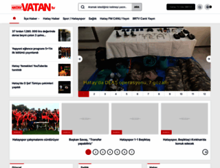 hatayvatan.com screenshot