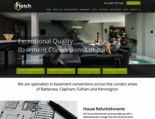 hatch-construction.com screenshot
