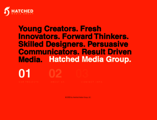 hatchedmediagroup.com screenshot