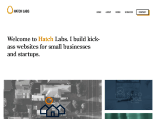 hatchlabs.squarespace.com screenshot