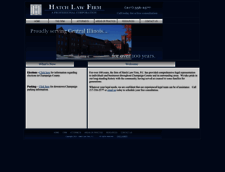 hatchlawfirm.com screenshot