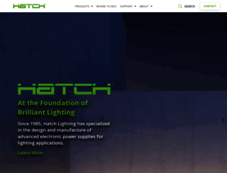 hatchlighting.com screenshot