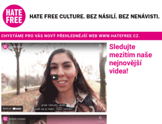 hatefree.cz screenshot