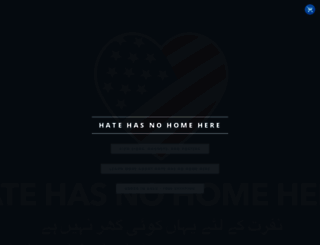 hatehasnohome.org screenshot