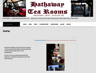 hathawaytearooms.com screenshot