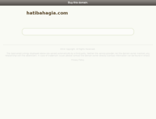 hatibahagia.com screenshot