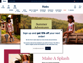 hatley.com screenshot