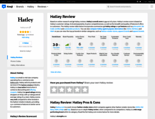 hatley.knoji.com screenshot