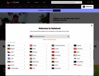 hatstore.co.za screenshot