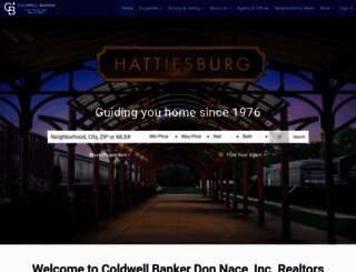 hattiesburg-realestate.com screenshot