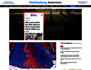 hattiesburgamerican.com screenshot
