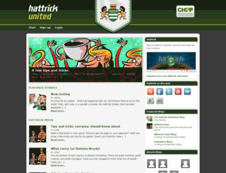 hattrickunited.org screenshot