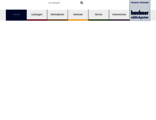 haubner-stb.de screenshot