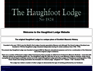 haughfoot.co.uk screenshot