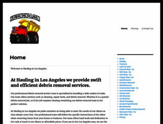 haulinginla.com screenshot