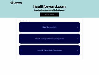haulitforward.com screenshot