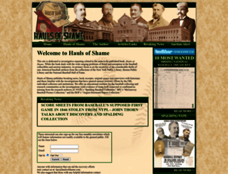 haulsofshame.com screenshot