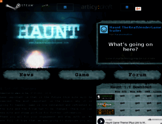 haunt-slendergame.com screenshot