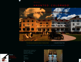 hauntedcolorado.net screenshot