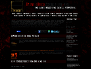 hauntedhouseassociation.org screenshot