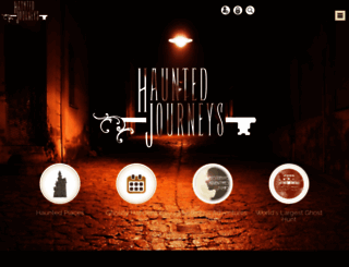 hauntedjourneys.com screenshot