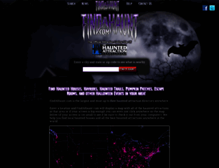 hauntingsguide.com screenshot