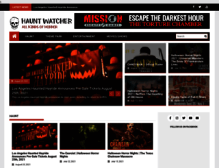 hauntwatcher.com screenshot