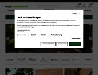hauptstadtmoebel.de screenshot