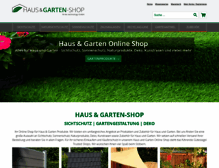 haus-gartenportal-shop.de screenshot