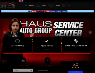 hausautogroup.com screenshot