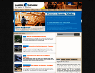 hausbau-eigenheim.org screenshot