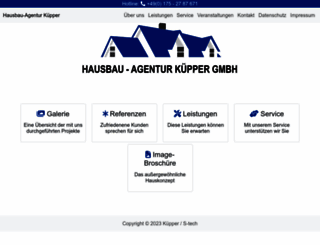 hausbauagentur.com screenshot