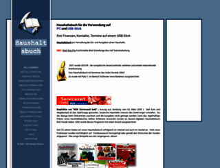 haushaltsbuch-usb.de screenshot