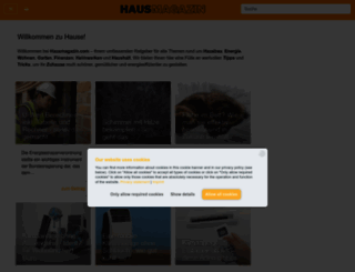 hausmagazin.com screenshot
