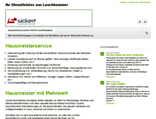 hausmeister-lauchhammer.de screenshot