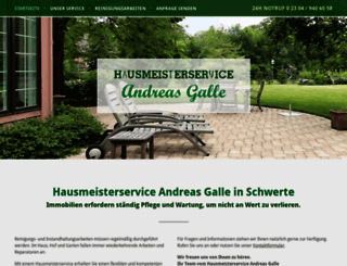 hausmeisterservice-galle.de screenshot
