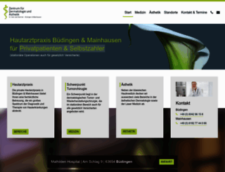 hautarzt-rummel.de screenshot