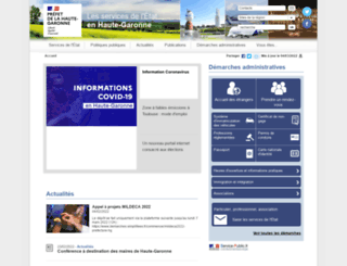 haute-garonne.gouv.fr screenshot
