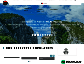 haute-provence-outdoor.com screenshot